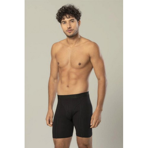 Erdem Siyah Pamuk Elastan Uzun Boxer 1416 Renk Siyah Beden 4XL Erdem Siyah Pamuk Elastan Uzun Boxer 1416 Renk Siyah Beden 4XL