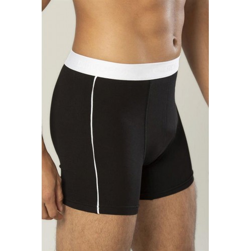 Erdem Siyah Pamuk Elastan Uzun Boxer 1417 Renk Siyah Beden XL Erdem Siyah Pamuk Elastan Uzun Boxer 1417 Renk Siyah Beden XL