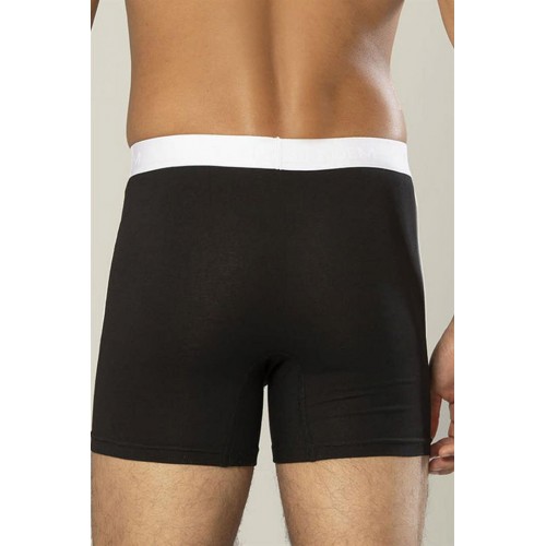 Erdem Siyah Pamuk Elastan Uzun Boxer 1417 Renk Siyah Beden XL Erdem Siyah Pamuk Elastan Uzun Boxer 1417 Renk Siyah Beden XL