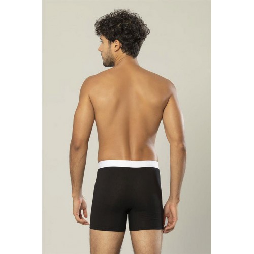 Erdem Siyah Pamuk Elastan Uzun Boxer 1417 Renk Siyah Beden XL Erdem Siyah Pamuk Elastan Uzun Boxer 1417 Renk Siyah Beden XL