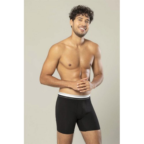 Erdem Siyah Pamuk Elastan Uzun Boxer 1415 Renk Siyah Beden XXL Erdem Siyah Pamuk Elastan Uzun Boxer 1415 Renk Siyah Beden XXL