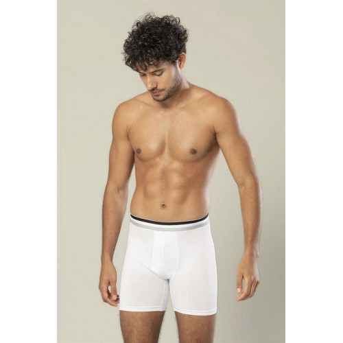 Erdem Beyaz Pamuk Elastan Uzun Boxer 1415 Renk Beyaz Beden M Erdem Beyaz Pamuk Elastan Uzun Boxer 1415 Renk Beyaz Beden M