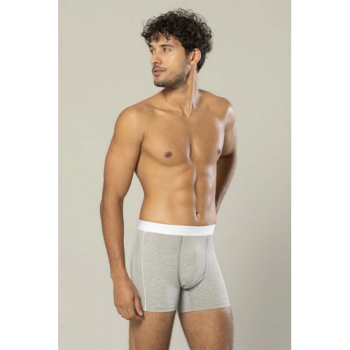 Erdem Gri Melanj Pamuk Elastan Uzun Boxer 1417 Renk Gri Melanj Beden XXL Erdem Gri Melanj Pamuk Elastan Uzun Boxer 1417 Renk Gri Melanj Beden XXL