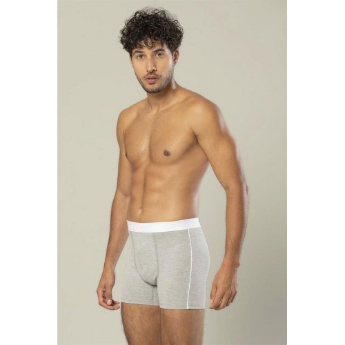 Erdem Gri Melanj Pamuk Elastan Uzun Boxer 1417 Renk Gri Melanj Beden XXL Erdem Gri Melanj Pamuk Elastan Uzun Boxer 1417 Renk Gri Melanj Beden XXL