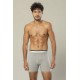 Erdem Gri Pamuk Elastan Uzun Boxer 1415 Renk Gri Beden XXL