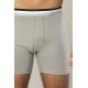 Erdem Gri Pamuk Elastan Uzun Boxer 1415 Renk Gri Beden XXL