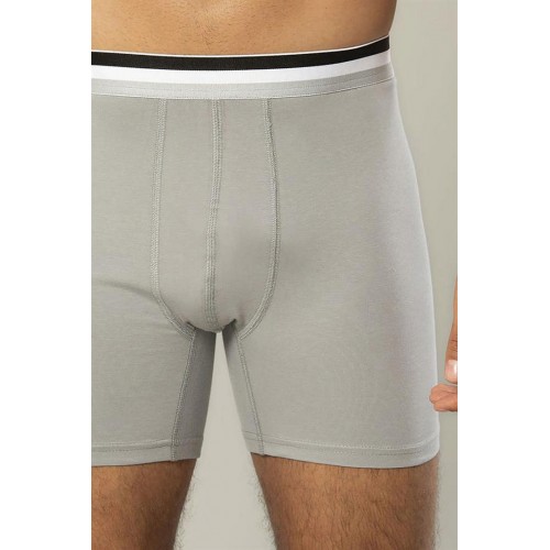 Erdem Gri Pamuk Elastan Uzun Boxer 1415 Renk Gri Beden 3XL Erdem Gri Pamuk Elastan Uzun Boxer 1415 Renk Gri Beden 3XL
