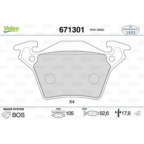 FREN BALATASI ARKA MERCEDES VITO W638 96 03 FREN BALATASI ARKA MERCEDES VITO W638 96 03