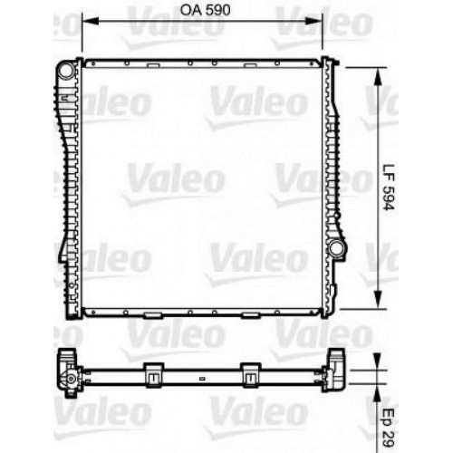 MOTOR SU RADYATORU BMW M57N E53 MOTOR SU RADYATORU BMW M57N E53