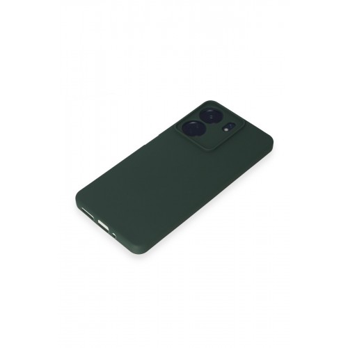 Newface Xiaomi Redmi 13C Kılıf First Silikon - Koyu Yeşil Newface Xiaomi Redmi 13C Kılıf First Silikon - Koyu Yeşil