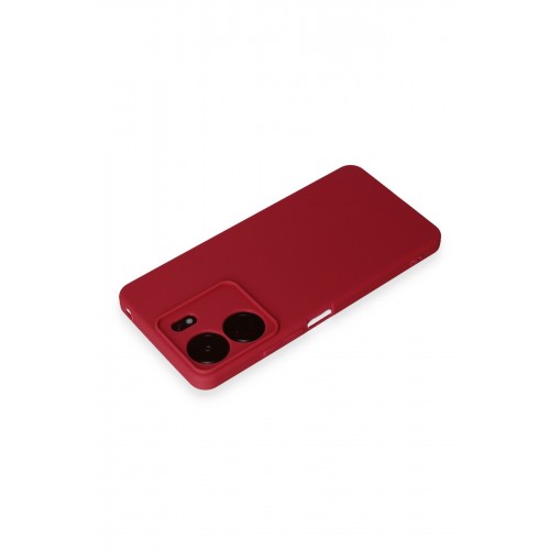 Newface Xiaomi Redmi 13C Kılıf First Silikon - Kırmızı Newface Xiaomi Redmi 13C Kılıf First Silikon - Kırmızı
