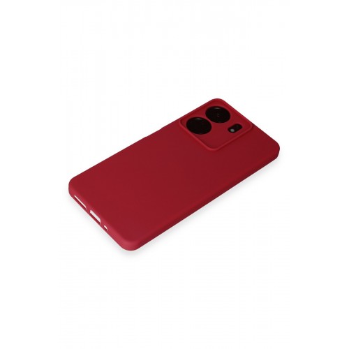 Newface Xiaomi Redmi 13C Kılıf First Silikon - Kırmızı Newface Xiaomi Redmi 13C Kılıf First Silikon - Kırmızı