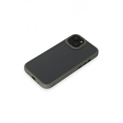 Newface iPhone 15 Kılıf Power Silikon - Gri Newface iPhone 15 Kılıf Power Silikon - Gri