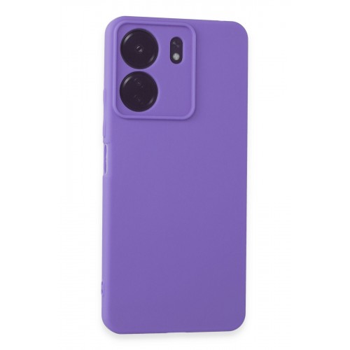 Newface Xiaomi Redmi 13C Kılıf First Silikon - Lila Newface Xiaomi Redmi 13C Kılıf First Silikon - Lila