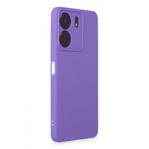 Newface Xiaomi Redmi 13C Kılıf First Silikon - Lila Newface Xiaomi Redmi 13C Kılıf First Silikon - Lila