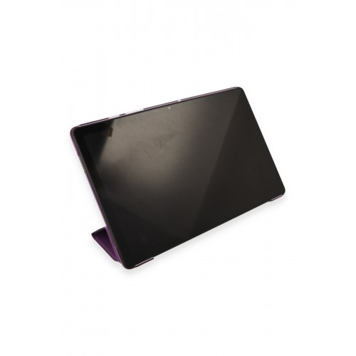 Newface Samsung Galaxy T737 Tab S7 FE 12.4 Kılıf Tablet Smart Kılıf - Mor Newface Samsung Galaxy T737 Tab S7 FE 12.4 Kılıf Tablet Smart Kılıf - Mor