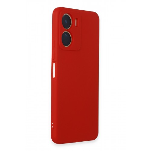 Newface Vivo Y16 Kılıf First Silikon - Kırmızı Newface Vivo Y16 Kılıf First Silikon - Kırmızı