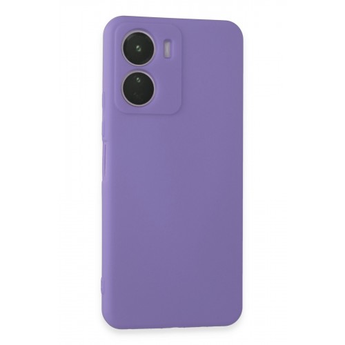 Newface Vivo Y16 Kılıf First Silikon - Lila Newface Vivo Y16 Kılıf First Silikon - Lila