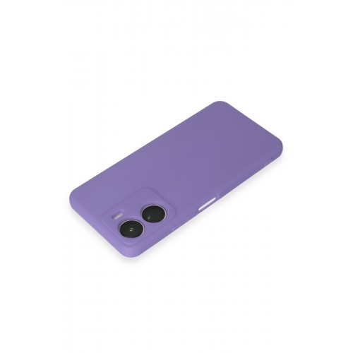 Newface Vivo Y16 Kılıf First Silikon - Lila Newface Vivo Y16 Kılıf First Silikon - Lila
