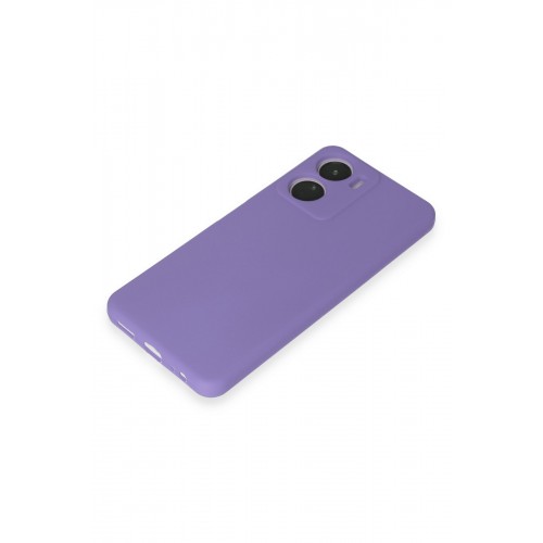Newface Vivo Y16 Kılıf First Silikon - Lila Newface Vivo Y16 Kılıf First Silikon - Lila