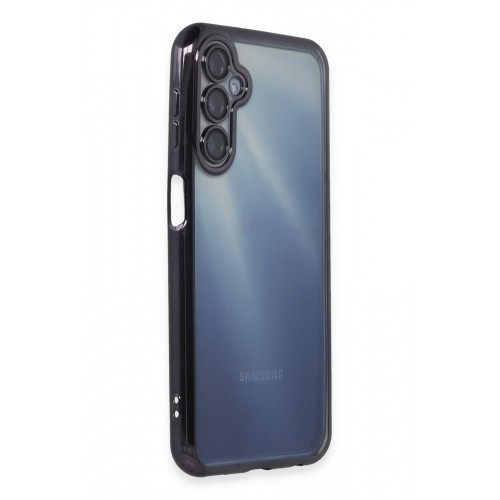 Newface Samsung Galaxy M34 5G Kılıf Razer Lensli Silikon - Mor Newface Samsung Galaxy M34 5G Kılıf Razer Lensli Silikon - Mor