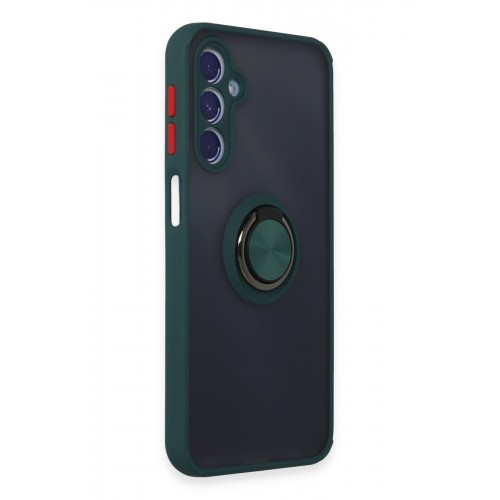 Newface Samsung Galaxy M34 5G Kılıf Montreal Yüzüklü Silikon Kapak - Yeşil Newface Samsung Galaxy M34 5G Kılıf Montreal Yüzüklü Silikon Kapak - Yeşil