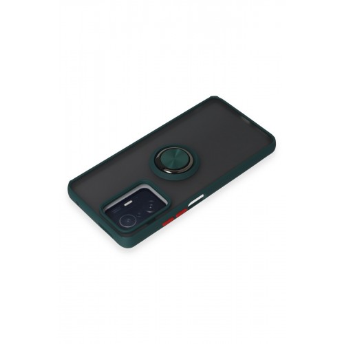 Newface Xiaomi Mi 11T Pro Kılıf Montreal Yüzüklü Silikon Kapak - Yeşil Newface Xiaomi Mi 11T Pro Kılıf Montreal Yüzüklü Silikon Kapak - Yeşil