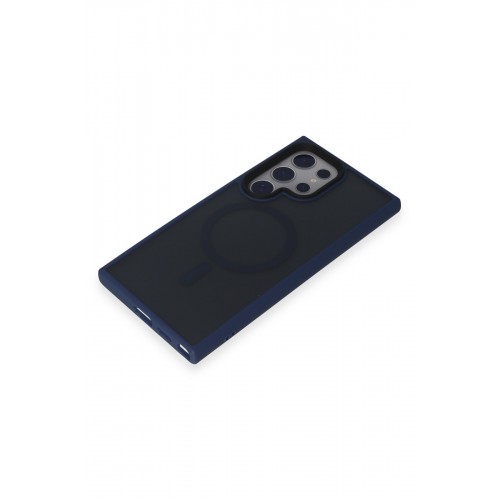 Newface Samsung Galaxy S24 Ultra Kılıf Trex Magneticsafe Kapak - Lacivert Newface Samsung Galaxy S24 Ultra Kılıf Trex Magneticsafe Kapak - Lacivert