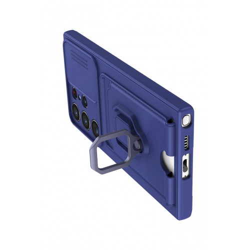 Newface Samsung Galaxy S24 Ultra Kılıf Zuma Kartvizitli Yüzüklü Silikon - Lacivert Newface Samsung Galaxy S24 Ultra Kılıf Zuma Kartvizitli Yüzüklü Silikon - Lacivert