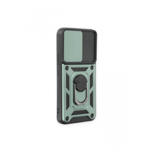 Newface Samsung Galaxy S24 Plus Kılıf Pars Lens Yüzüklü Silikon - Yeşil Newface Samsung Galaxy S24 Plus Kılıf Pars Lens Yüzüklü Silikon - Yeşil