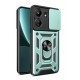 Newface Xiaomi Redmi 13C Kılıf Pars Lens Yüzüklü Silikon - Yeşil Newface Xiaomi Redmi 13C Kılıf Pars Lens Yüzüklü Silikon - Yeşil