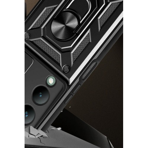 Newface Vivo Y17S Kılıf Pars Lens Yüzüklü Silikon - Lacivert Newface Vivo Y17S Kılıf Pars Lens Yüzüklü Silikon - Lacivert