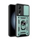Newface Vivo Y17S Kılıf Pars Lens Yüzüklü Silikon - Yeşil Newface Vivo Y17S Kılıf Pars Lens Yüzüklü Silikon - Yeşil