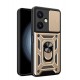 Newface Vivo Y27 Kılıf Pars Lens Yüzüklü Silikon - Gold Newface Vivo Y27 Kılıf Pars Lens Yüzüklü Silikon - Gold