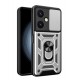 Newface Vivo Y27 Kılıf Pars Lens Yüzüklü Silikon - Gümüş Newface Vivo Y27 Kılıf Pars Lens Yüzüklü Silikon - Gümüş