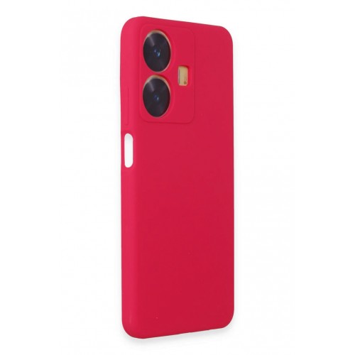 Newface Realme C55 Kılıf Nano içi Kadife Silikon - Pembe Newface Realme C55 Kılıf Nano içi Kadife Silikon - Pembe