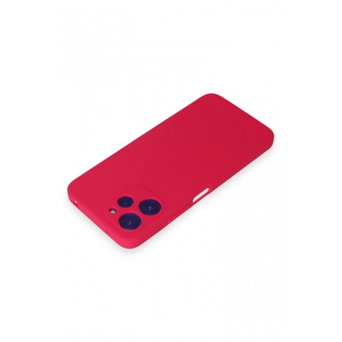 Newface Xiaomi Redmi 12 Kılıf Nano içi Kadife Silikon - Pembe Newface Xiaomi Redmi 12 Kılıf Nano içi Kadife Silikon - Pembe