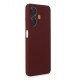 Newface Realme C55 Kılıf Nano içi Kadife Silikon - Bordo Newface Realme C55 Kılıf Nano içi Kadife Silikon - Bordo