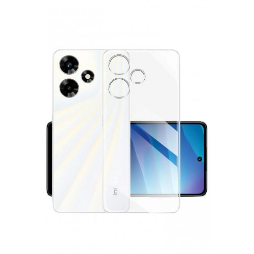 Newface İnfinix Hot 30i Kılıf Lüx Şeffaf Silikon Newface İnfinix Hot 30i Kılıf Lüx Şeffaf Silikon