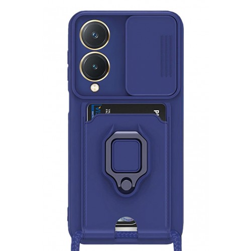 Newface Vivo Y17S Kılıf Zuma Kartvizitli Yüzüklü Silikon - Lacivert Newface Vivo Y17S Kılıf Zuma Kartvizitli Yüzüklü Silikon - Lacivert