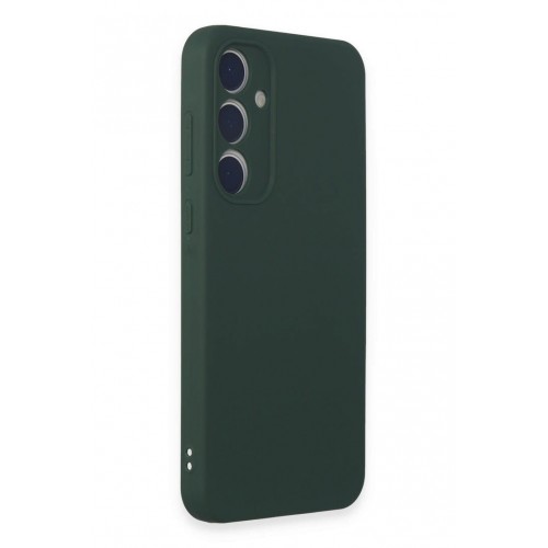Newface Samsung Galaxy A35 5G Kılıf First Silikon - Koyu Yeşil Newface Samsung Galaxy A35 5G Kılıf First Silikon - Koyu Yeşil