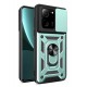 Newface Xiaomi Mi 13T Pro Kılıf Pars Lens Yüzüklü Silikon - Yeşil Newface Xiaomi Mi 13T Pro Kılıf Pars Lens Yüzüklü Silikon - Yeşil