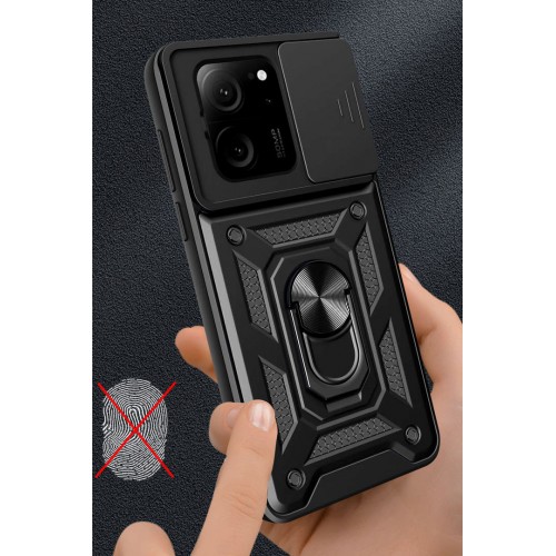 Newface Xiaomi Mi 13T Pro Kılıf Pars Lens Yüzüklü Silikon - Yeşil Newface Xiaomi Mi 13T Pro Kılıf Pars Lens Yüzüklü Silikon - Yeşil