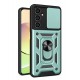 Newface Samsung Galaxy A05 Kılıf Pars Lens Yüzüklü Silikon - Yeşil Newface Samsung Galaxy A05 Kılıf Pars Lens Yüzüklü Silikon - Yeşil