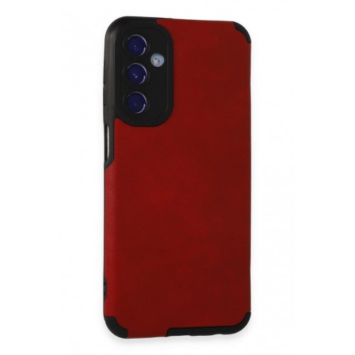 Newface Samsung Galaxy M34 5G Kılıf Loop Deri Silikon - Kırmızı Newface Samsung Galaxy M34 5G Kılıf Loop Deri Silikon - Kırmızı