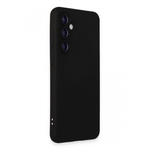 Newface Samsung Galaxy S23 FE Kılıf Nano içi Kadife Silikon - Siyah Newface Samsung Galaxy S23 FE Kılıf Nano içi Kadife Silikon - Siyah