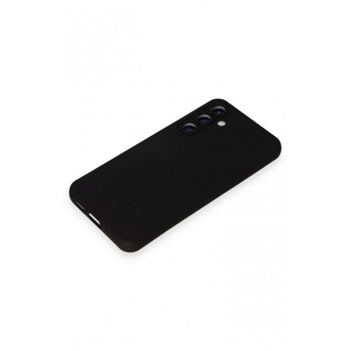 Newface Samsung Galaxy S23 FE Kılıf Nano içi Kadife Silikon - Siyah Newface Samsung Galaxy S23 FE Kılıf Nano içi Kadife Silikon - Siyah