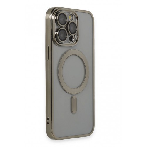 Newface iPhone 14 Pro Max Kılıf Kross Magneticsafe Kapak - Titan Gri Newface iPhone 14 Pro Max Kılıf Kross Magneticsafe Kapak - Titan Gri