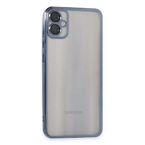 Newface Samsung Galaxy A05 Kılıf Razer Lensli Silikon - Açık Mavi Newface Samsung Galaxy A05 Kılıf Razer Lensli Silikon - Açık Mavi