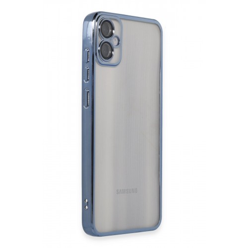 Newface Samsung Galaxy A05 Kılıf Razer Lensli Silikon - Açık Mavi Newface Samsung Galaxy A05 Kılıf Razer Lensli Silikon - Açık Mavi